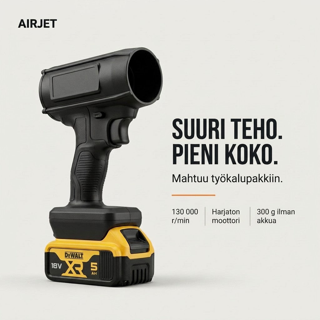 Airjet – suuri teho, pieni koko